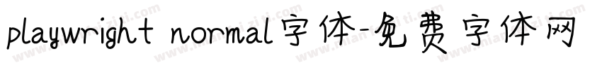 playwright normal字体字体转换
